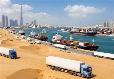 UAE Dubai Logistics Line